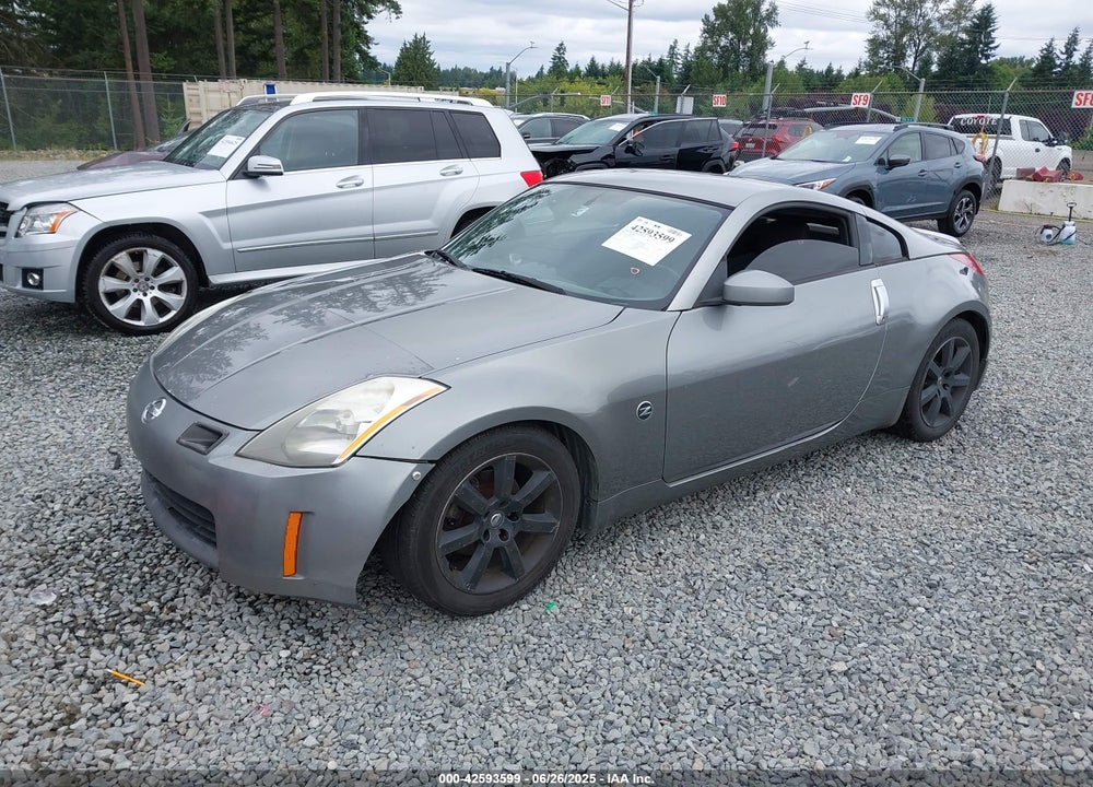 2004 NISSAN 350Z VIN: JN1AZ34E74T062519