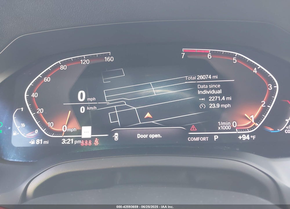 2022 BMW 3 SERIES VIN: 3MW5R7J01N8C27484