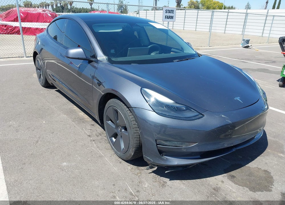 2022 TESLA MODEL 3 LONG RANGE DUAL MOTOR ALL-WHEEL DRIVE VIN: 5YJ3E1EB2NF240061