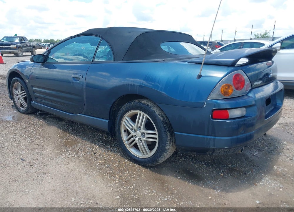 2004 MITSUBISHI ECLIPSE SPYDER GT VIN: 4A3AE55H84E058431
