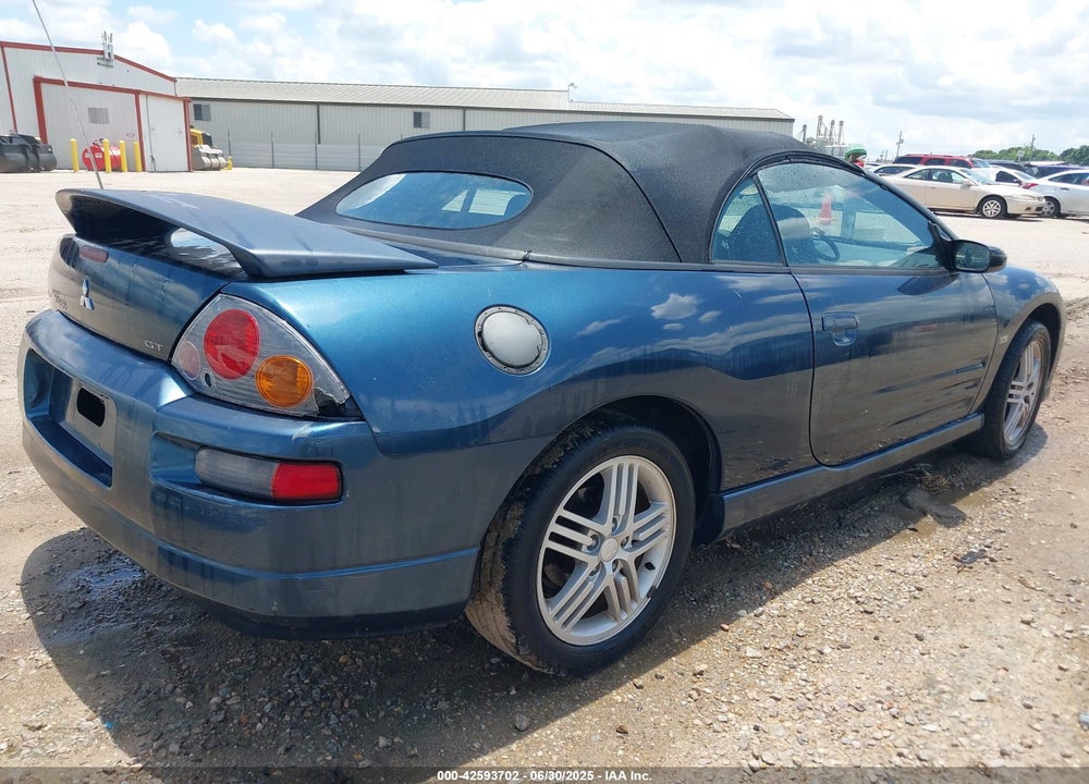 2004 MITSUBISHI ECLIPSE SPYDER GT VIN: 4A3AE55H84E058431