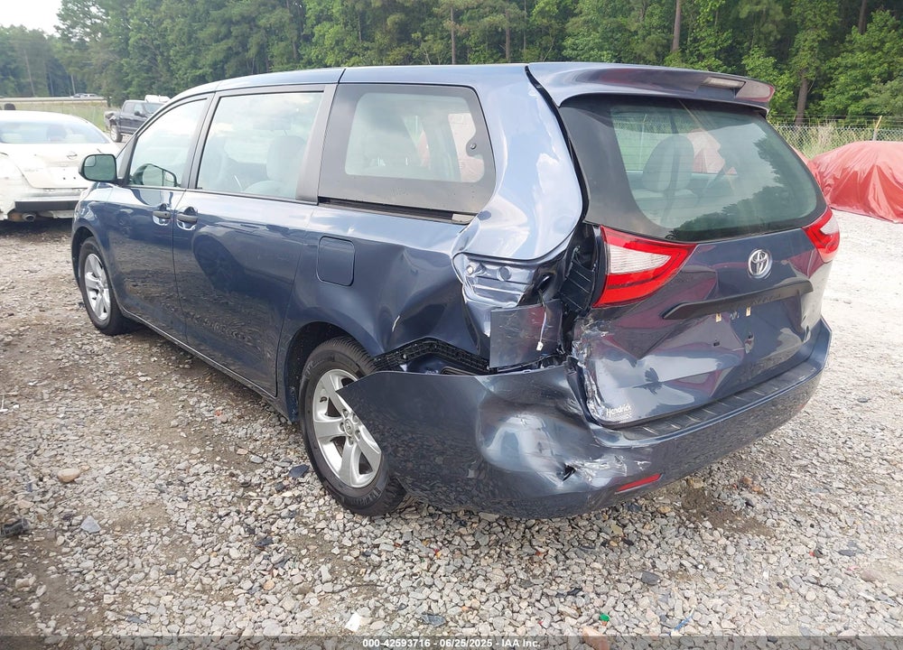 2015 TOYOTA SIENNA L 7 PASSENGER VIN: 5TDZK3DC1FS527378