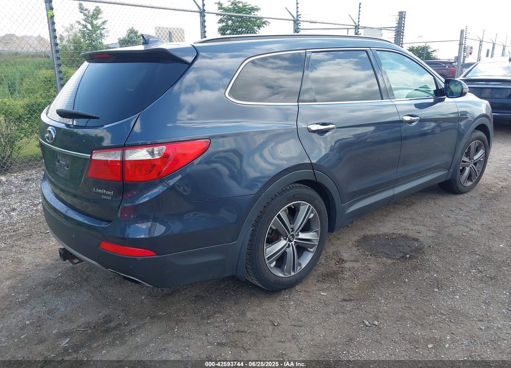 2014 HYUNDAI SANTA FE LIMITED VIN: KM8SR4HF1EU085117