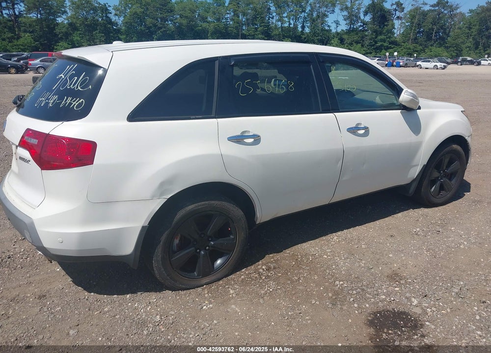 2009 ACURA MDX VIN: 2HNYD28629H513412