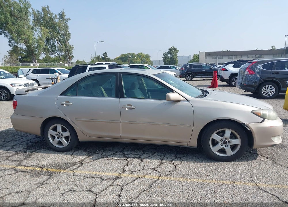 2005 TOYOTA CAMRY SE VIN: 4T1BE32K15U507625