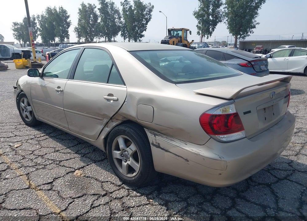 2005 TOYOTA CAMRY SE VIN: 4T1BE32K15U507625