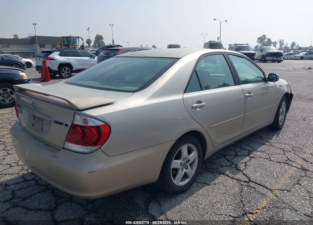 2005 TOYOTA CAMRY SE VIN: 4T1BE32K15U507625