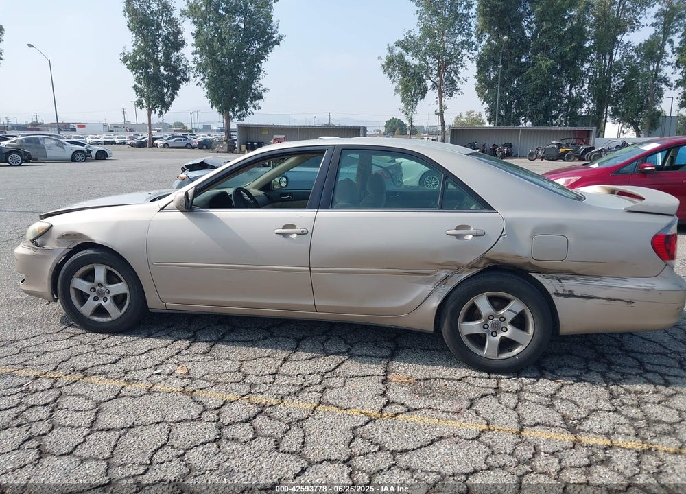 2005 TOYOTA CAMRY SE VIN: 4T1BE32K15U507625