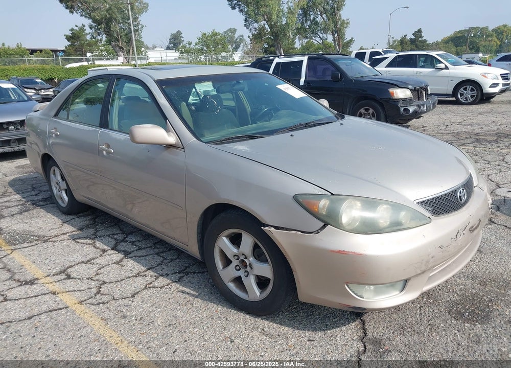 2005 TOYOTA CAMRY SE VIN: 4T1BE32K15U507625