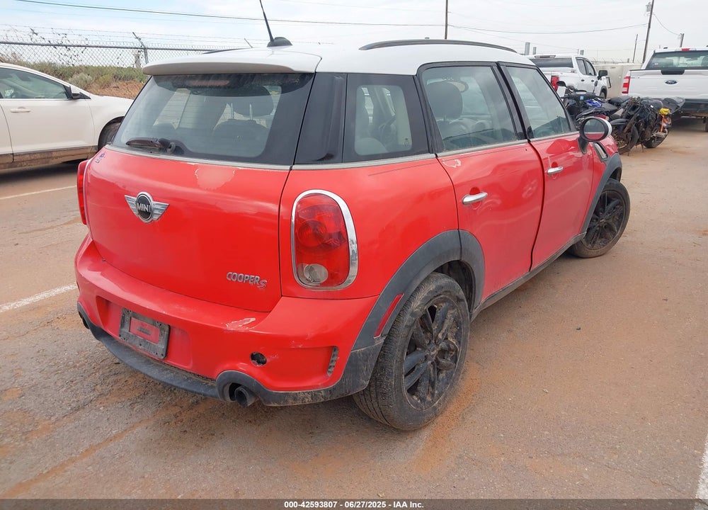 2012 MINI COOPER S VIN: WMWZC3C53CWL84863