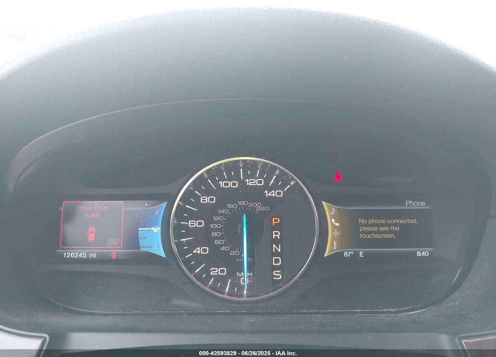 2013 FORD EDGE LIMITED VIN: 2FMDK4KC8DBE24357
