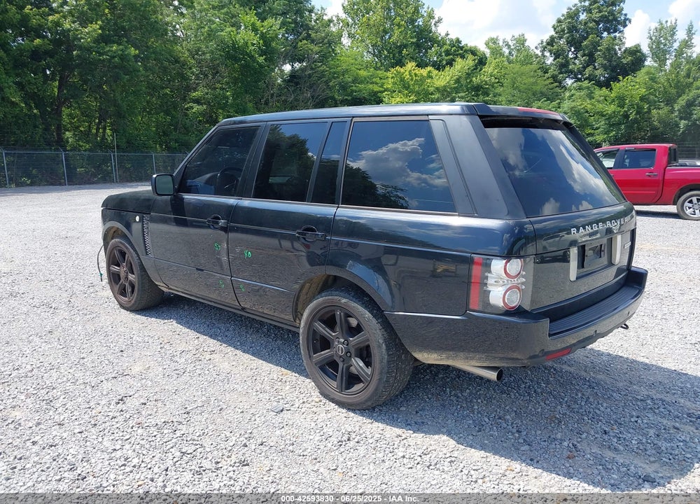 2012 LAND ROVER RANGE ROVER VIN: SALMF1E44CA363796
