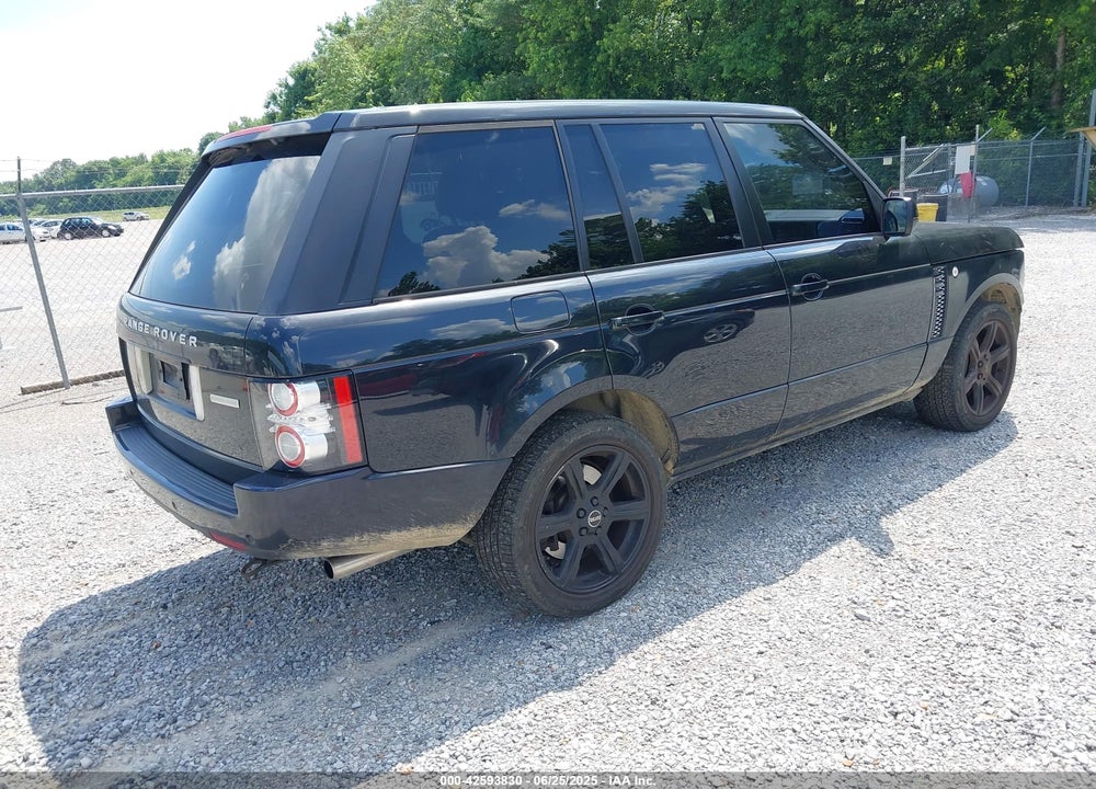 2012 LAND ROVER RANGE ROVER VIN: SALMF1E44CA363796