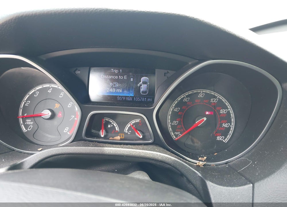 2013 FORD FOCUS VIN: 1FADP3L95DL270859