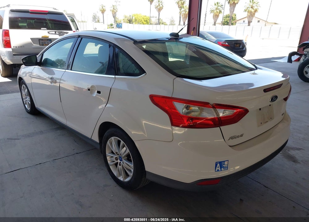 2012 FORD FOCUS SEL VIN: 1FAHP3H27CL162982