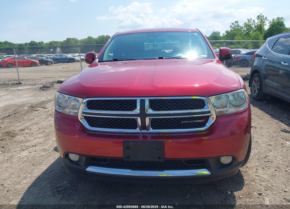 2013 DODGE DURANGO SXT VIN: 1C4RDJAG9DC691126