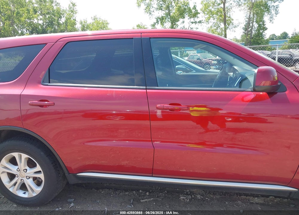2013 DODGE DURANGO SXT VIN: 1C4RDJAG9DC691126