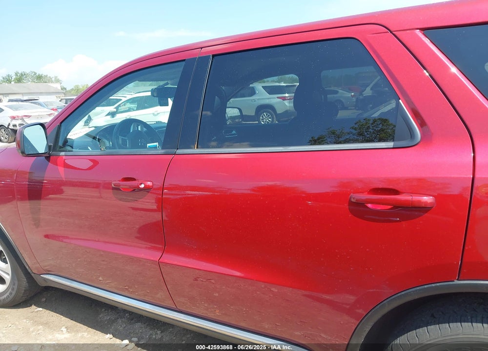 2013 DODGE DURANGO SXT VIN: 1C4RDJAG9DC691126