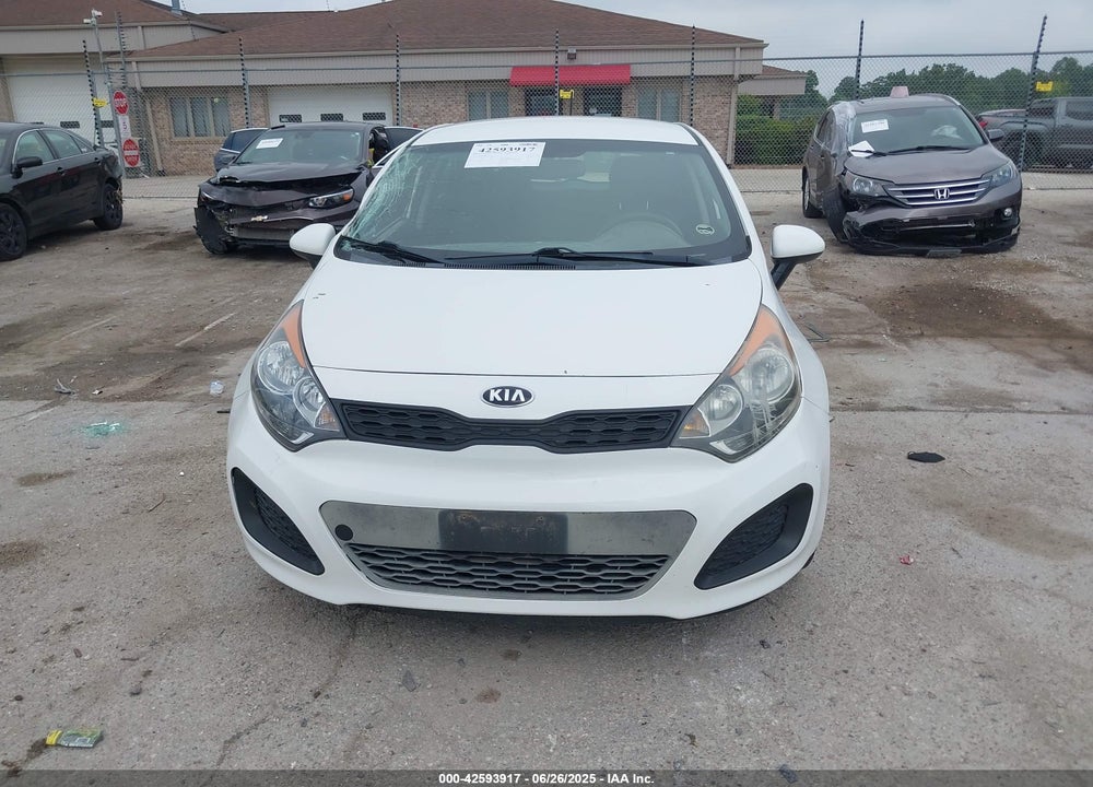 2013 KIA RIO VIN: KNADM5A37D6245633