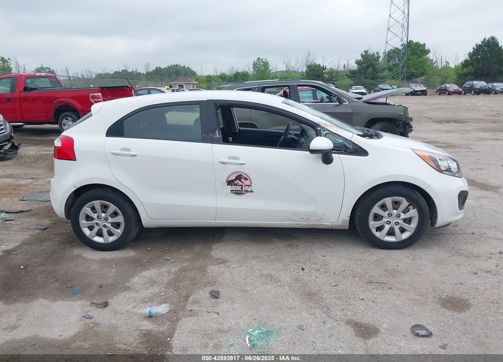 2013 KIA RIO VIN: KNADM5A37D6245633