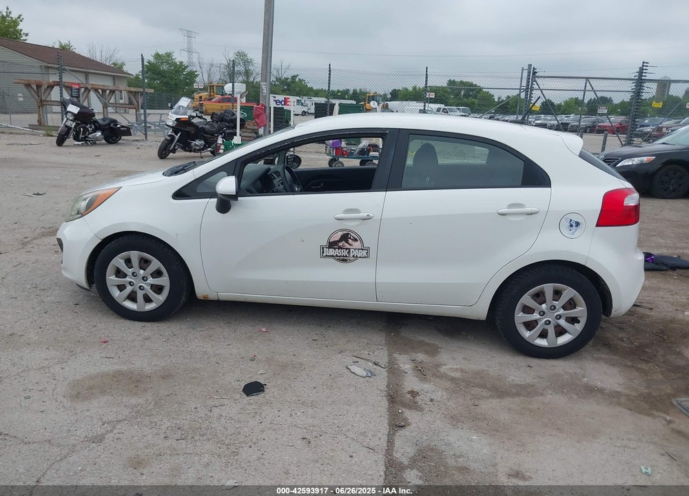 2013 KIA RIO VIN: KNADM5A37D6245633