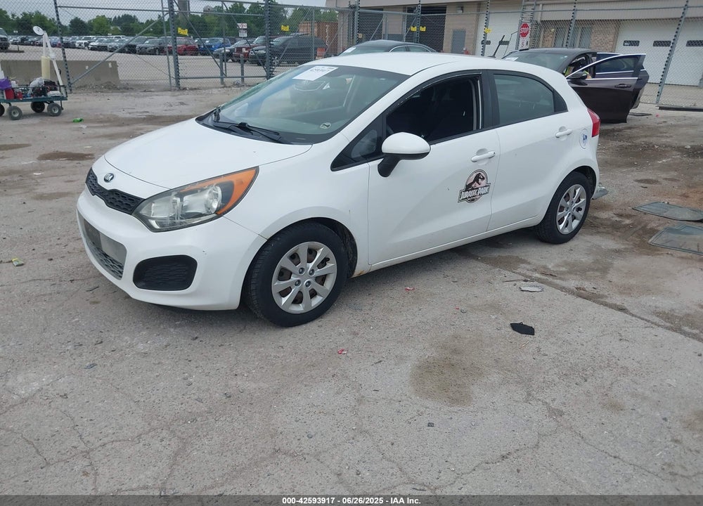 2013 KIA RIO VIN: KNADM5A37D6245633