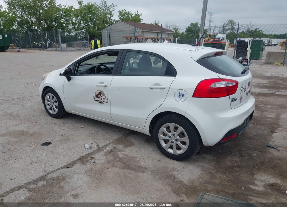 2013 KIA RIO VIN: KNADM5A37D6245633