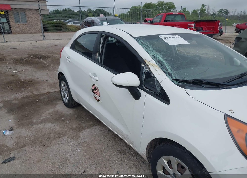 2013 KIA RIO VIN: KNADM5A37D6245633