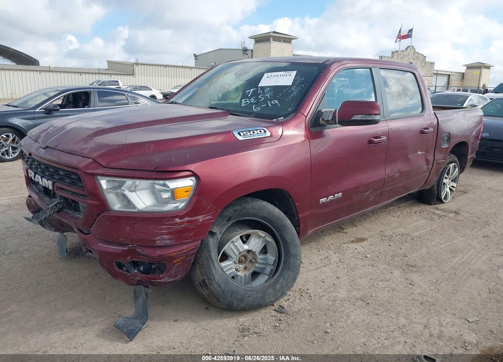 2023 RAM 1500 LONE STAR 4X4 5'7 BOX VIN: 1C6SRFFT4PN541429