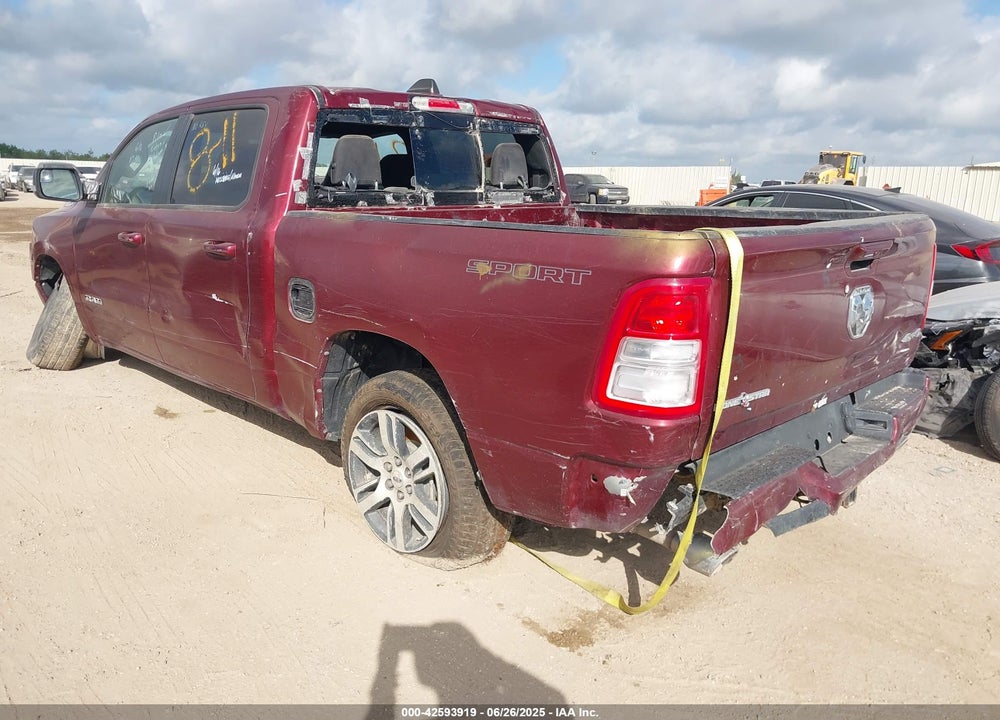 2023 RAM 1500 LONE STAR 4X4 5'7 BOX VIN: 1C6SRFFT4PN541429