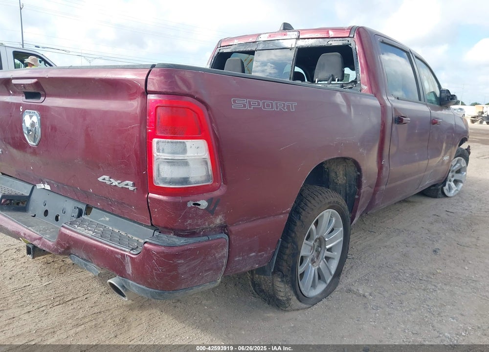 2023 RAM 1500 LONE STAR 4X4 5'7 BOX VIN: 1C6SRFFT4PN541429