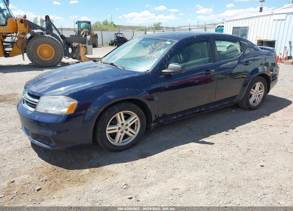 2013 DODGE AVENGER VIN: 1C3CDZAG5DN702961