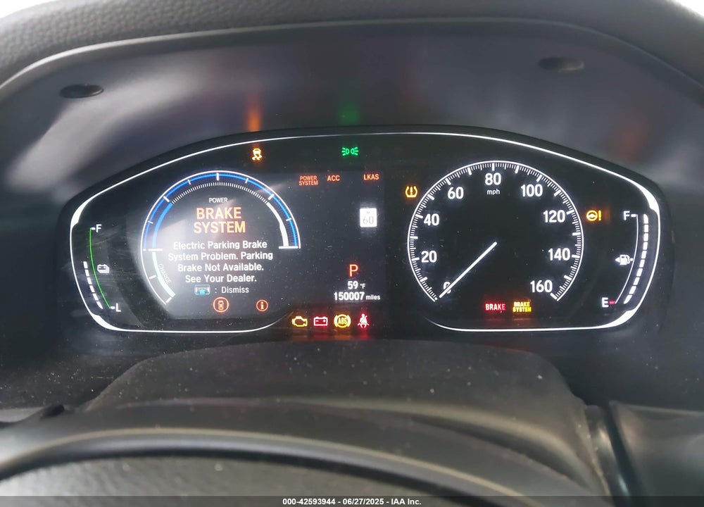2019 HONDA ACCORD VIN: 1HGCV3F15KA008531
