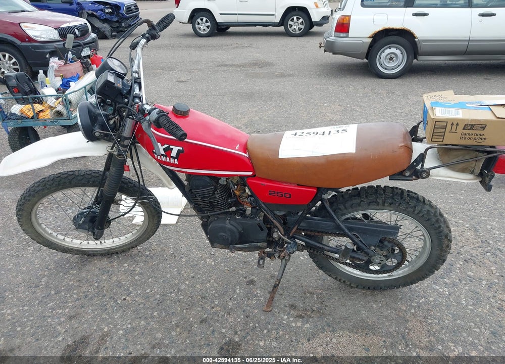 1982 YAMAHA XT250 VIN: JYA3Y1004CA122110