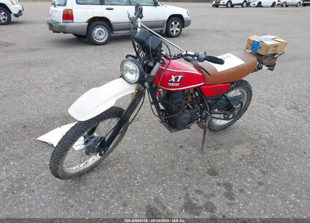 1982 YAMAHA XT250 VIN: JYA3Y1004CA122110