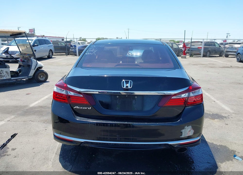 2016 HONDA ACCORD VIN: 1HGCR2F31GA195371
