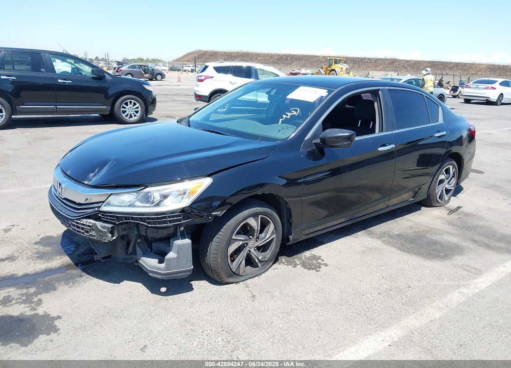 2016 HONDA ACCORD VIN: 1HGCR2F31GA195371