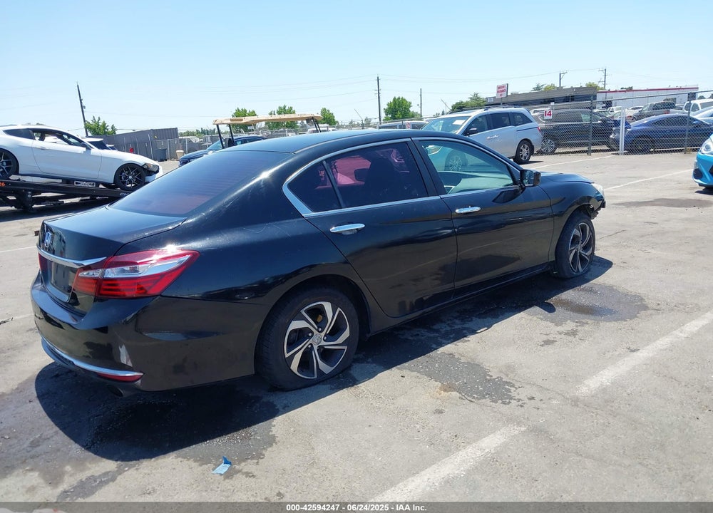 2016 HONDA ACCORD VIN: 1HGCR2F31GA195371
