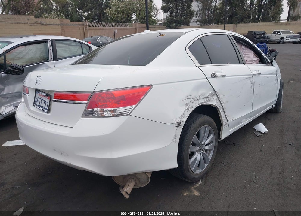 2011 HONDA ACCORD 2.4 EX-L VIN: 1HGCP2F8XBA078768