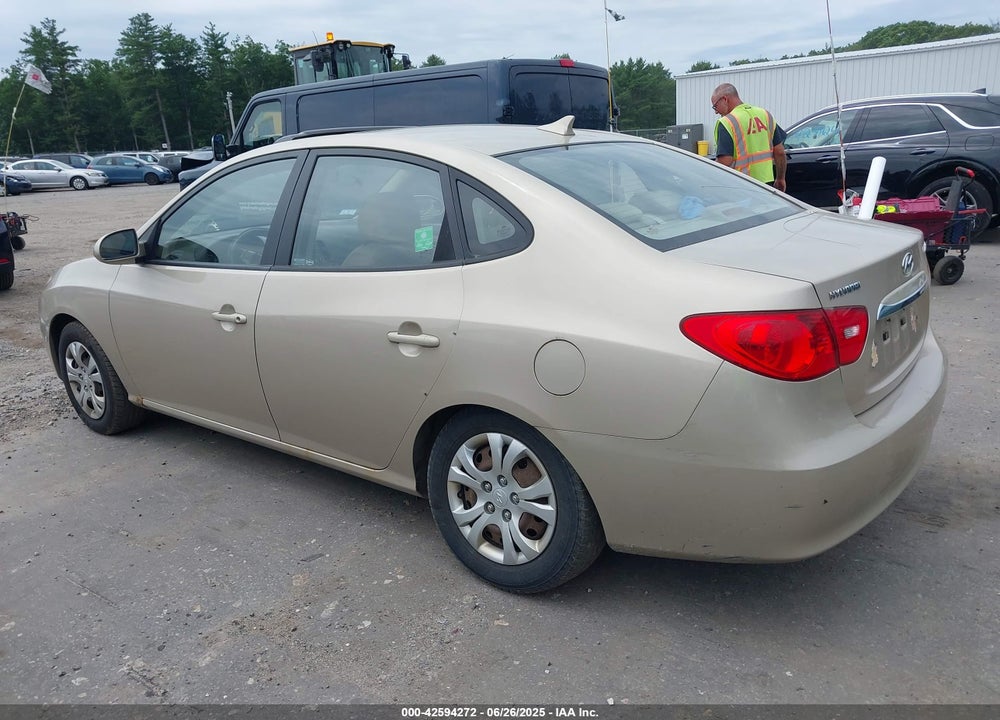 2010 HYUNDAI ELANTRA VIN: KMHDU4AD5AU081355