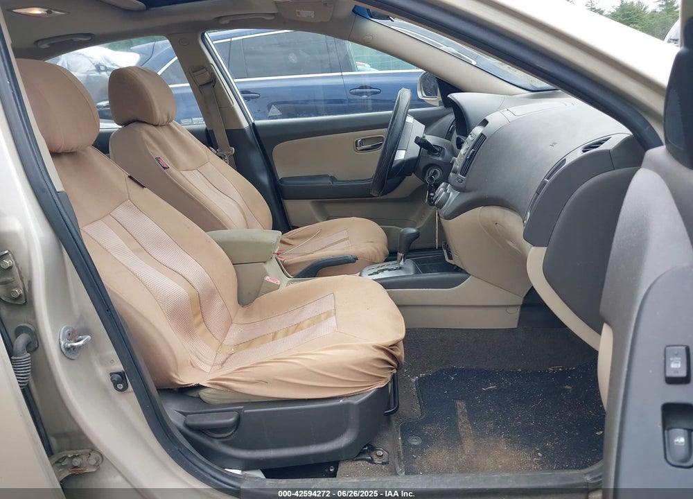 2010 HYUNDAI ELANTRA VIN: KMHDU4AD5AU081355