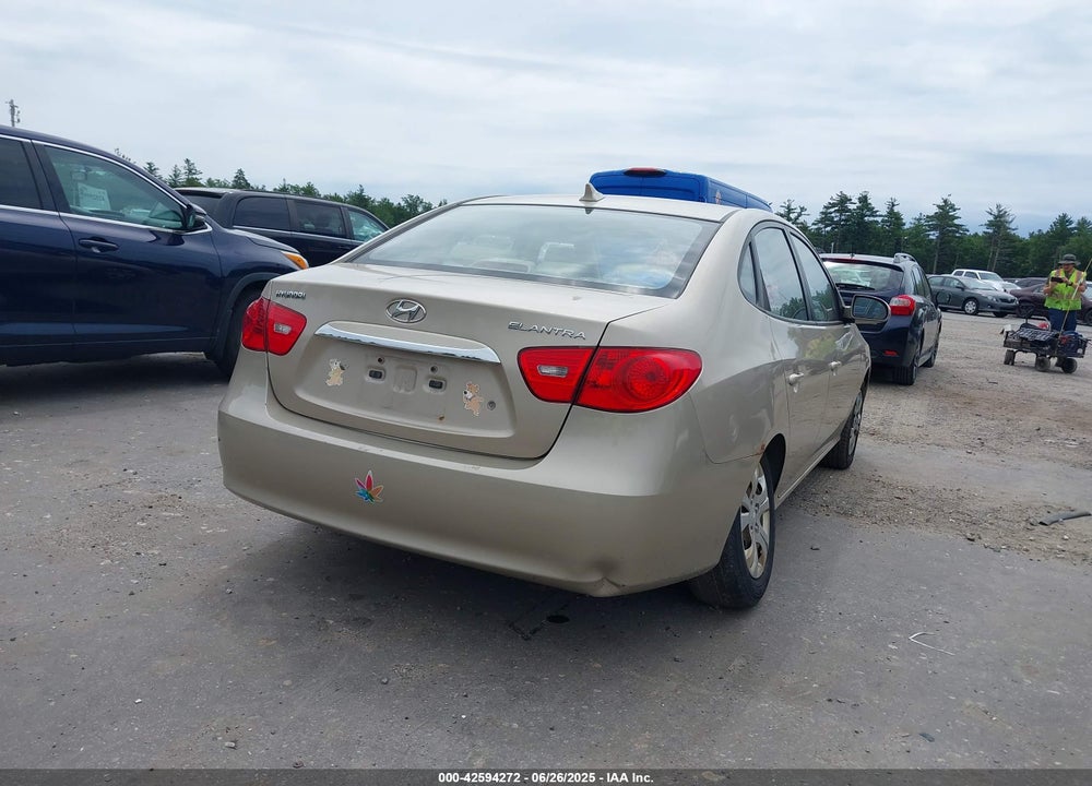 2010 HYUNDAI ELANTRA VIN: KMHDU4AD5AU081355