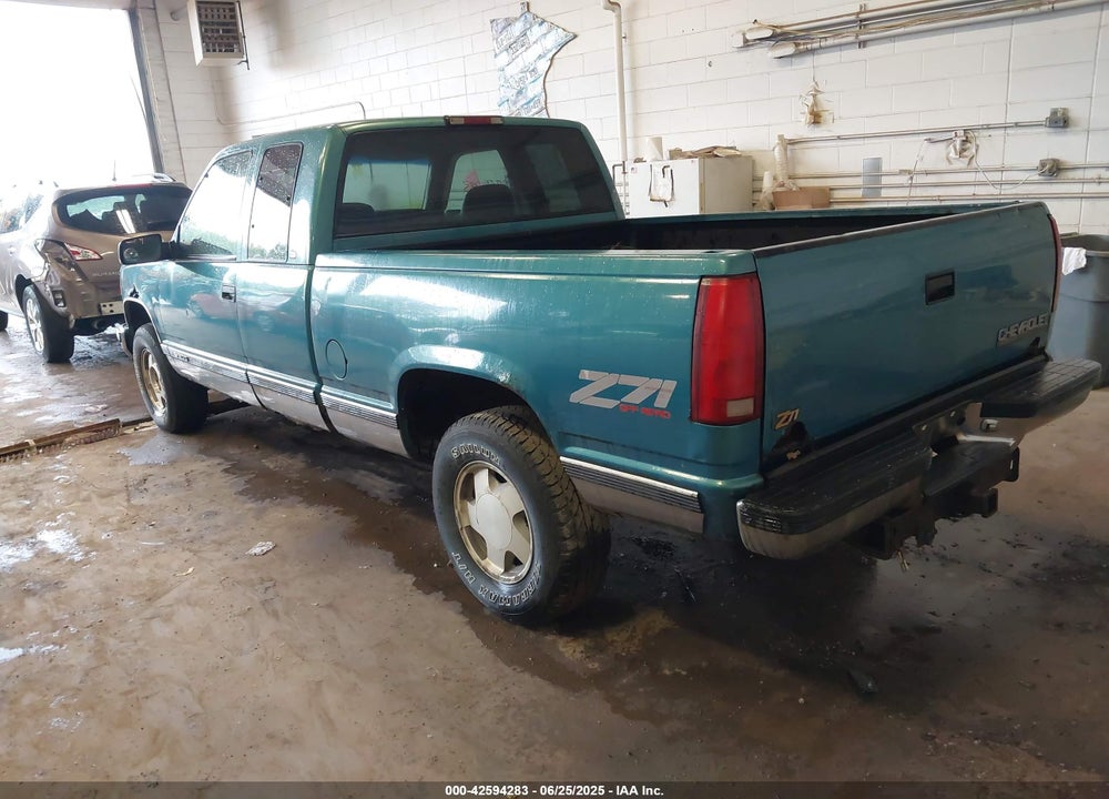 1997 CHEVROLET K1500 FLEETSIDE VIN: 2GCEK19R7V1268398