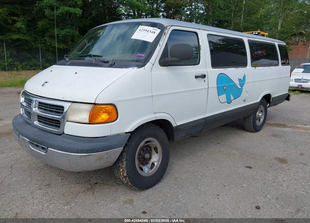 2001 DODGE RAM WAGON 3500 VIN: 2B5WB35Z01K549462