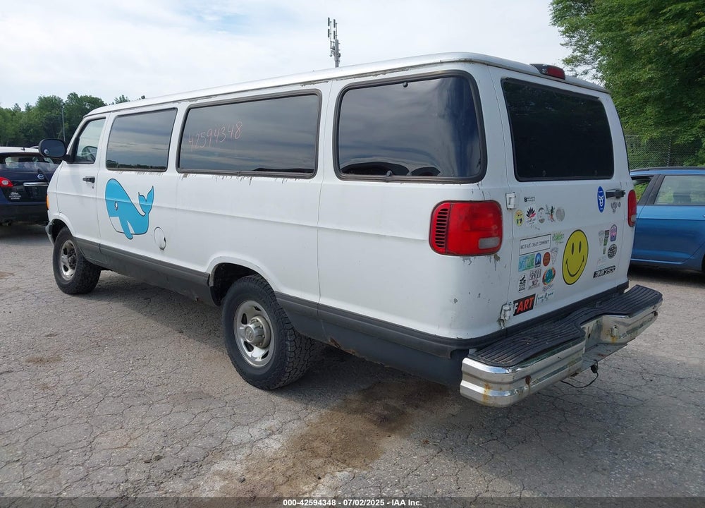 2001 DODGE RAM WAGON 3500 VIN: 2B5WB35Z01K549462