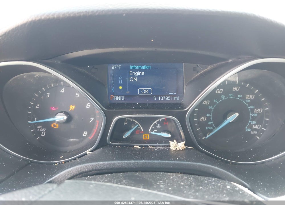 2014 FORD FOCUS VIN: 1FADP3E2XEL372384