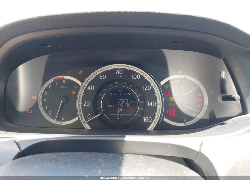 2014 HONDA ACCORD VIN: 1HGCR3F8XEA013116