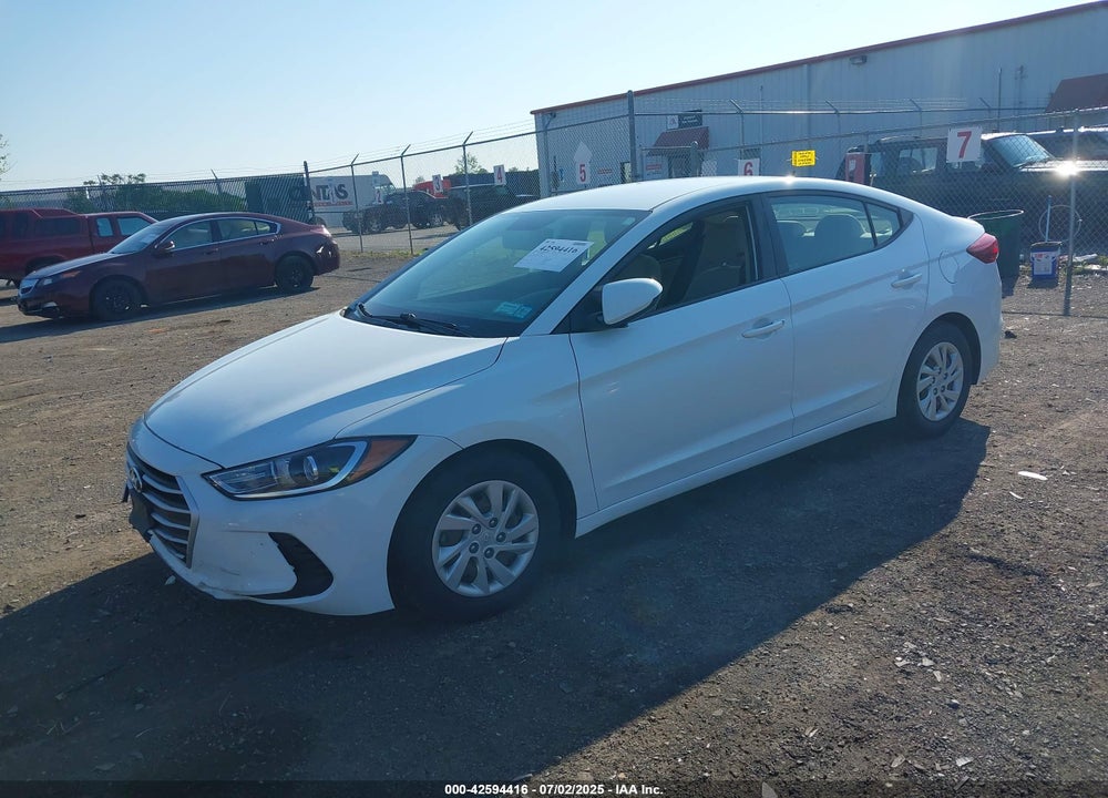 2018 HYUNDAI ELANTRA VIN: 5NPD74LF9JH311516