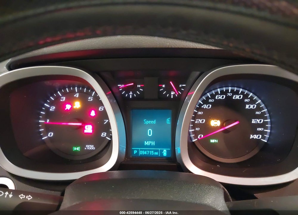 2012 CHEVROLET EQUINOX VIN: 2GNALDEK9C6281215