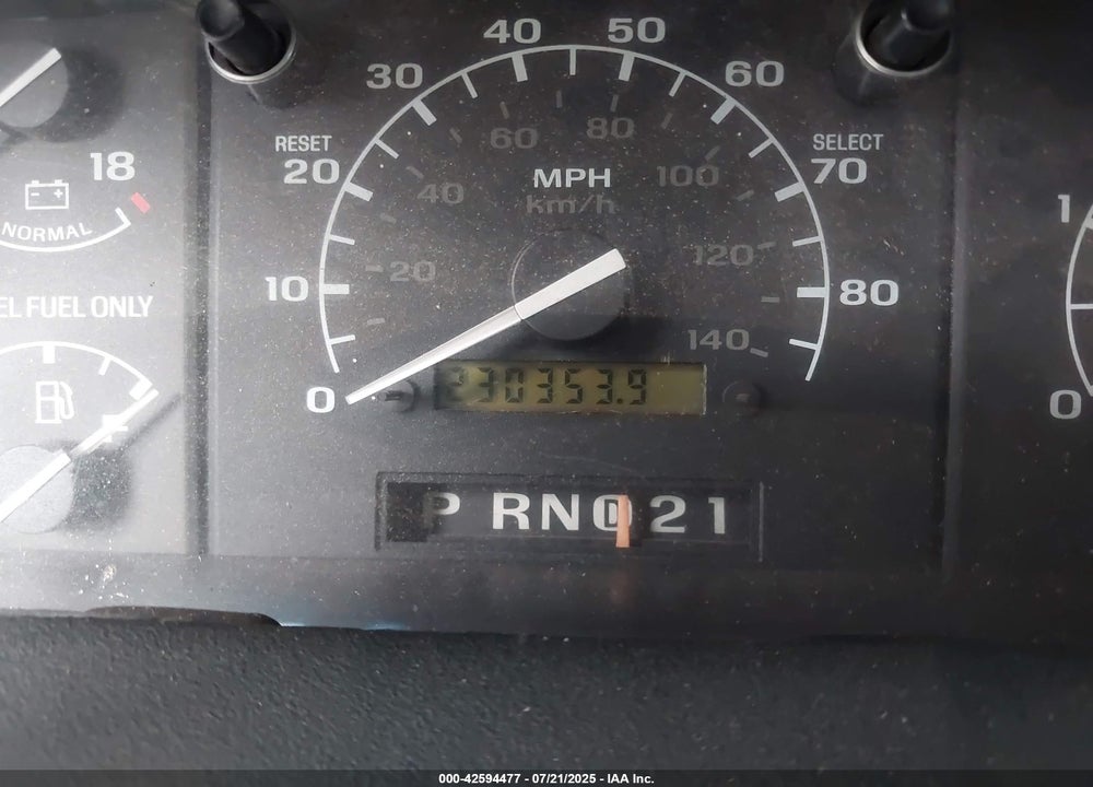 1997 FORD F 350 VIN: 1FTJW36F0VEC88290